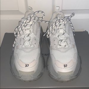 Balenciaga Women’s Triple S Clear Sole Sneaker